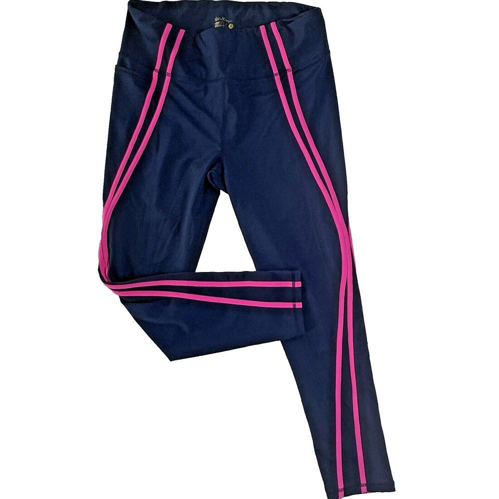 Lilly Pulitzer Navy and Pink Leggings